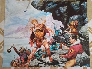 Lote 4 póster de El Imperio de Trigan