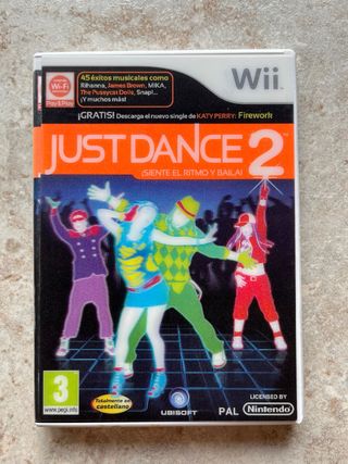 Just Dance 2 Wii - Juego Completo + manual