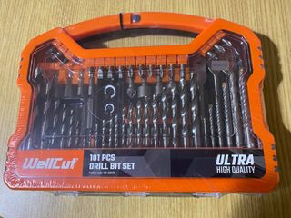 Juego brocas,puntas 101 PEZAS  WellCut 