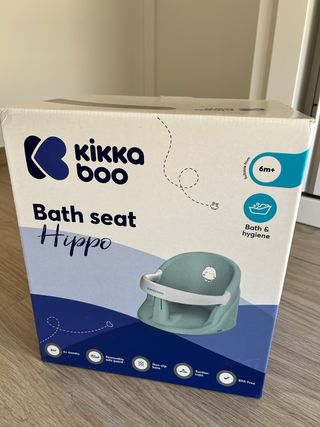 Asiento kikkaboo bañera bebé rosa