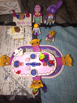 Playmobil Salón Real - Mesa y sillas