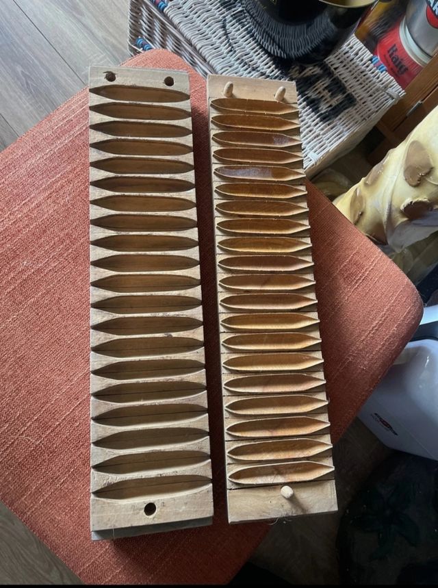 Molde puritos antiguos compuesto por 2 piezas