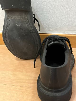 Zapatos Balenciaga Derby Steroid negros