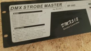 Controlador Estroboscópico DMX512