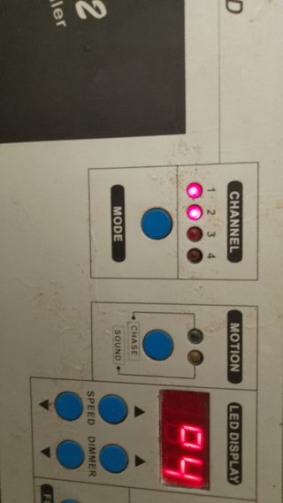 Controlador Estroboscópico DMX512