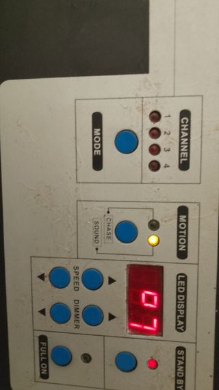 Controlador Estroboscópico DMX512