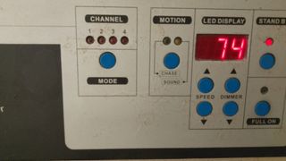 Controlador Estroboscópico DMX512