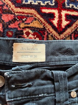 Jeans Jeckerson neri tg. L (52)