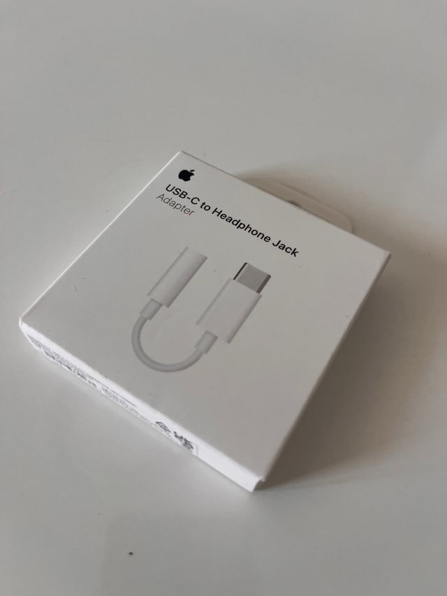 Adaptador Apple USB-C a Jack