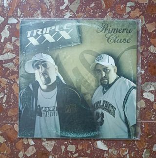 VINILO 2LP TRIPLE XXX - PRIMERA CLASE. RAP...