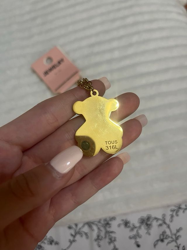 Collar Tous osito dorado