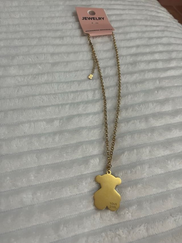 Collar Tous osito dorado