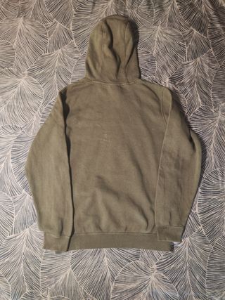 Felpa Nike verde con cappuccio