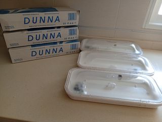 3 Luminarias estancas Dunna IP65