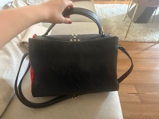 Borsa Gio Cellini - nera e rossa