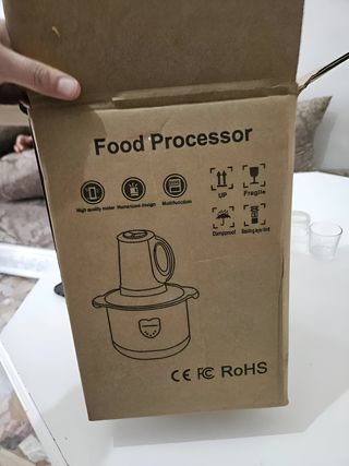 Tritatutto Tritacarne 5L Elettrico 500W 5 Velocità