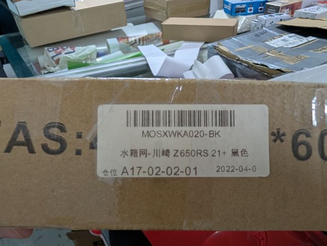 Parrilla radiador Ninja Z650RS 2021