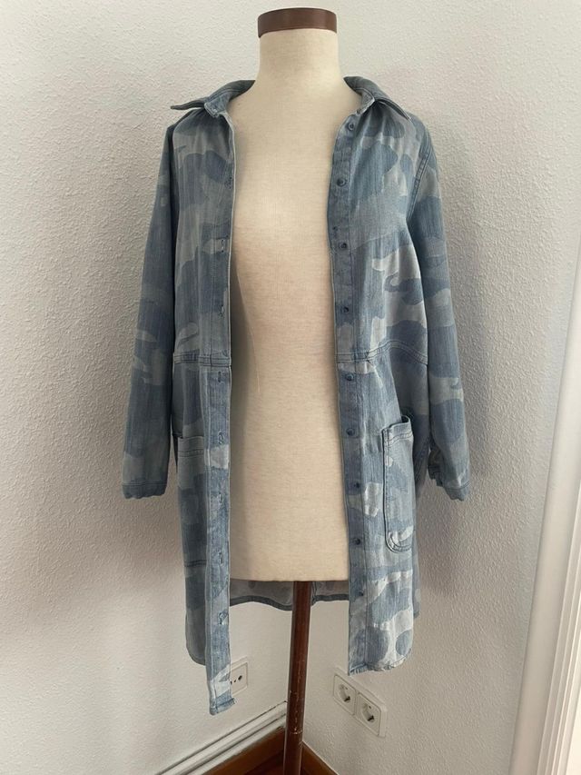 Chaqueta vaquera Intropia camuflaje