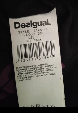 Borsa Desigual a tracolla multicolor