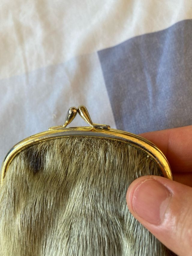 Monedero piel vintage - funda de gafas