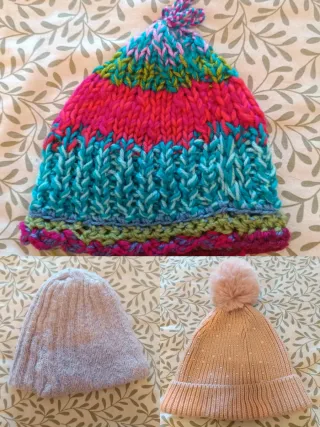 Pack 3 gorros invierno