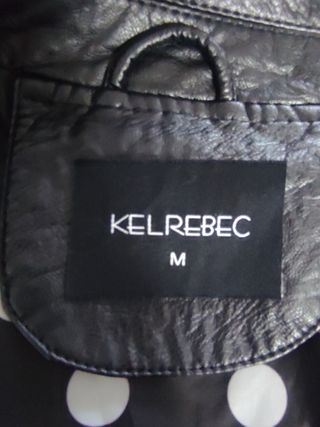 Cazadora negra KELREBC talla M