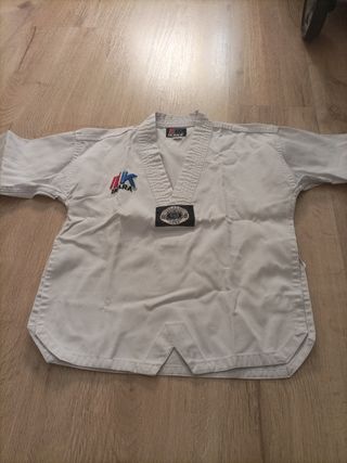 Dobok Taekwondo IKARA blanco - Santa Isabel 110cm