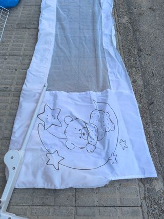 Barrera cama bebé - Protector cuna