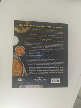 Cocina india vegana: Recetas tradicionales y cr...
