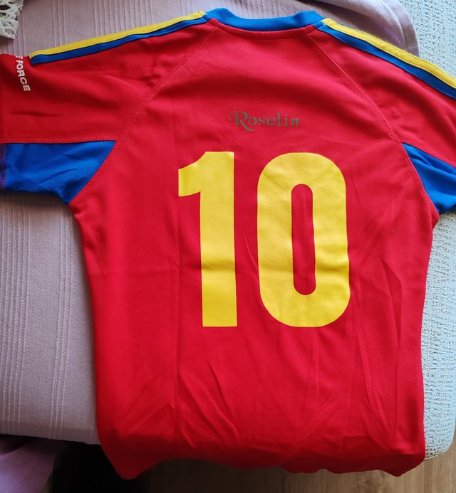 Camiseta España niño talla 8