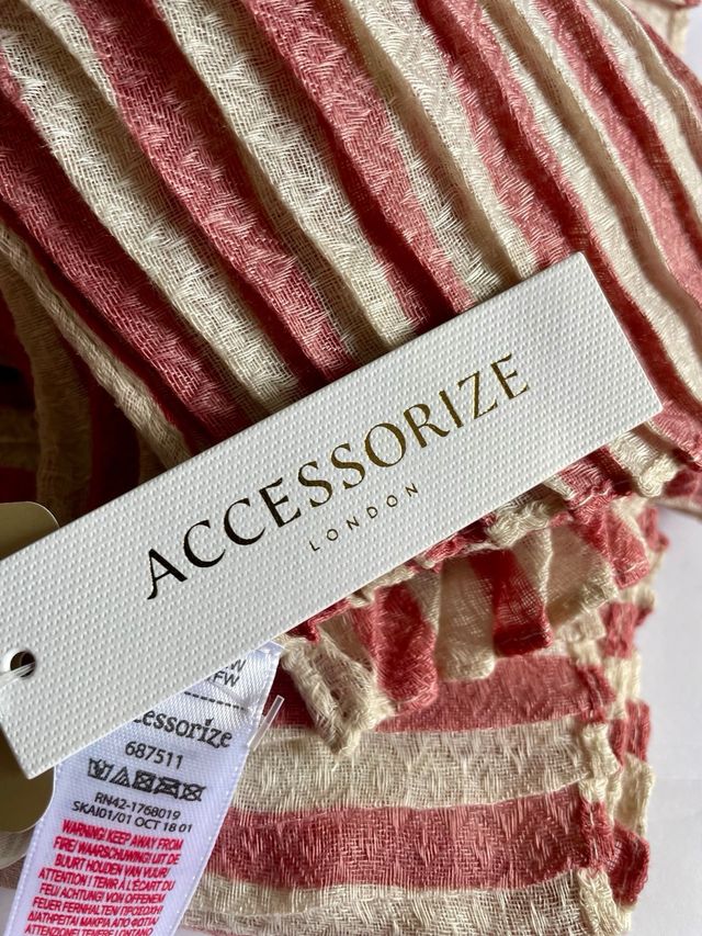 Cachecol Accessorize | Rosa e Bege