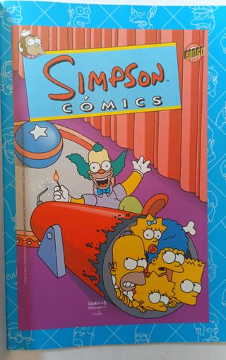 CÓMIC LOS SIMPSON -LOS SIMPSON ACTORES SECUNDARIOS