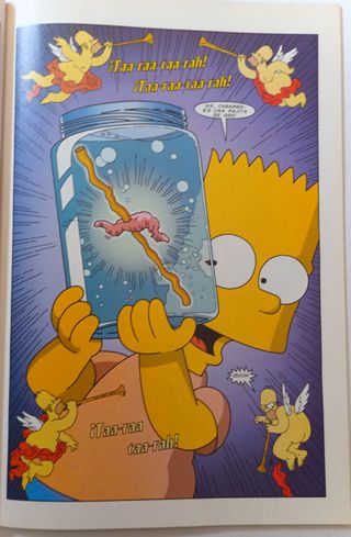 CÓMIC LOS SIMPSON -LOS SIMPSON ACTORES SECUNDARIOS
