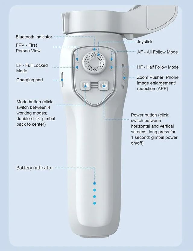 L7C Pro - Estabilizador gimbal