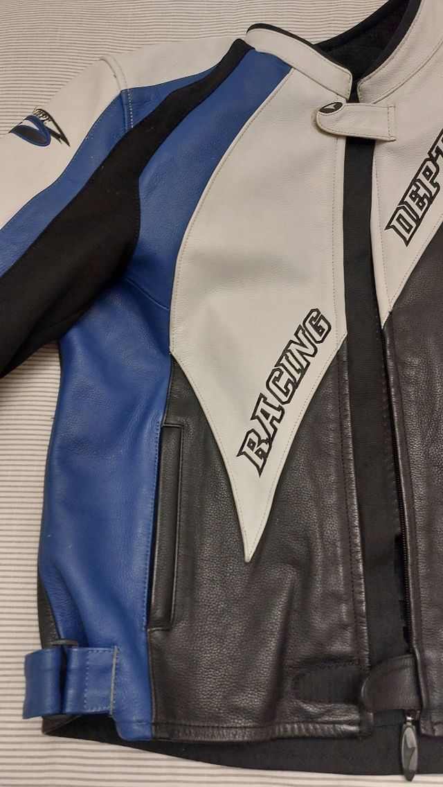 Chaqueta moto cuero AXO