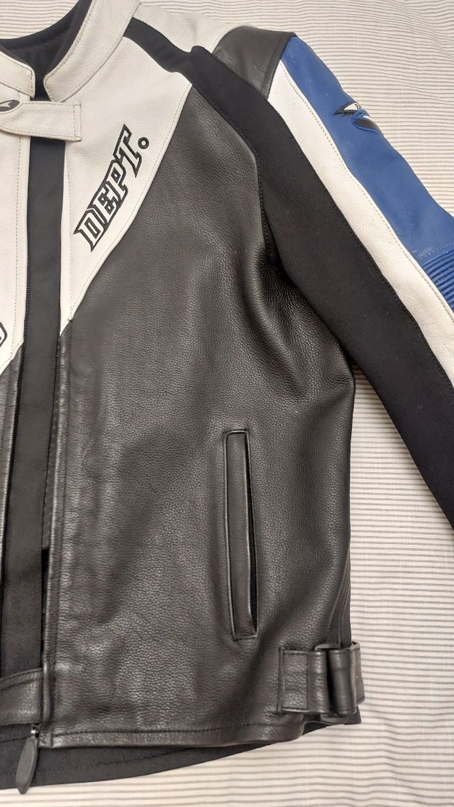 Chaqueta moto cuero AXO