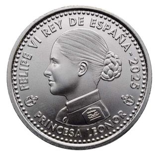 Moneda PLATA 40 Euro Princesa Leonor 2025 € España