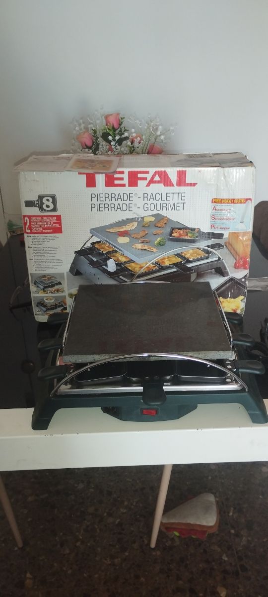 Tefal Pierre & Raclette 8p
