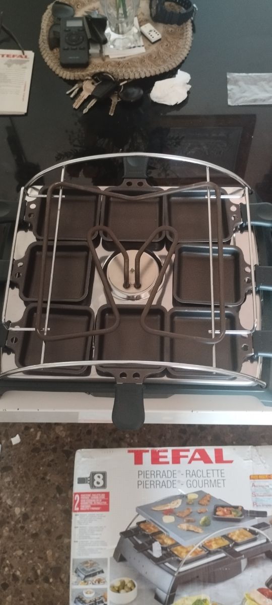 Tefal Pierre & Raclette 8p
