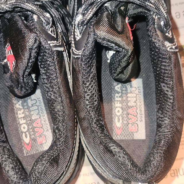 Scarpe antinfortunistiche Cofra Evanit - nere