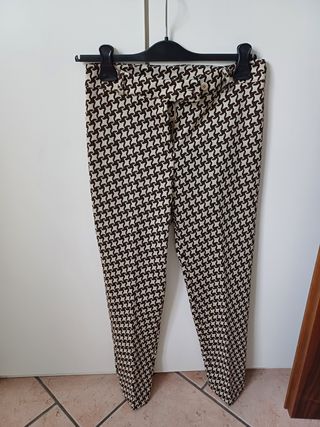 Pantaloni donna M - fantasia geometrica