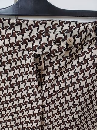 Pantaloni donna M - fantasia geometrica