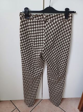 Pantaloni donna M - fantasia geometrica