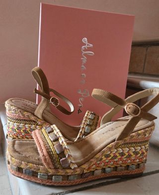 Sandali Alma en Pena - zeppa multicolor
