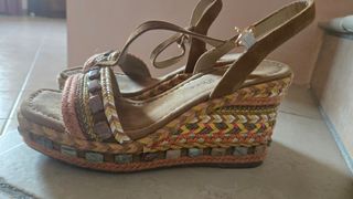 Sandali Alma en Pena - zeppa multicolor