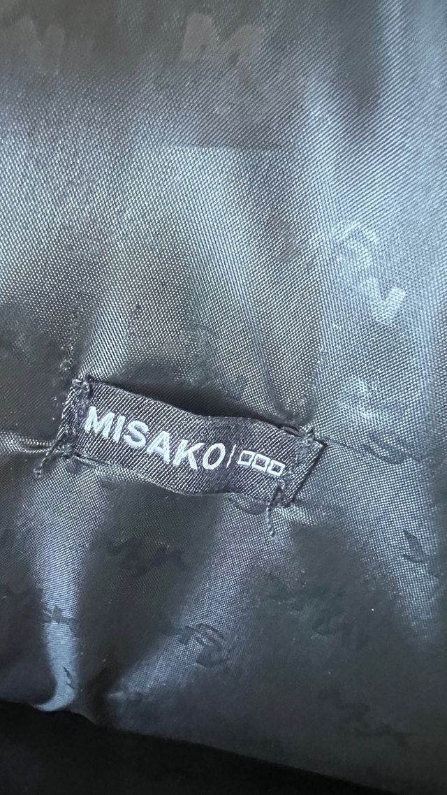 Maleta Misako negra con ruedas