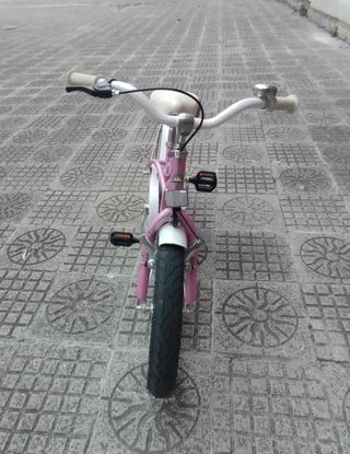 Bicicleta 16" rosa