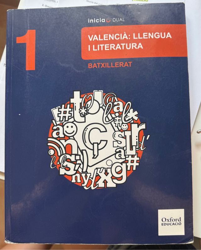 Inicia Valencià: Llengua i Literatura 1r Batxil...