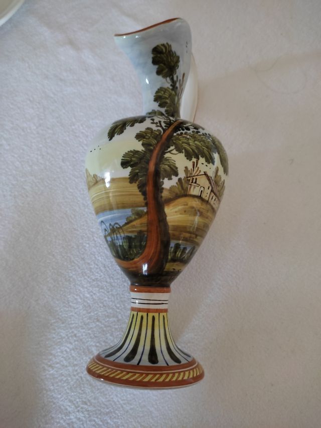 Anfora Castelli: Brocca Dipinta a Mano