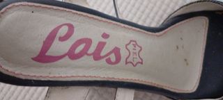 Zapatos cuña azul vaquero talla 36